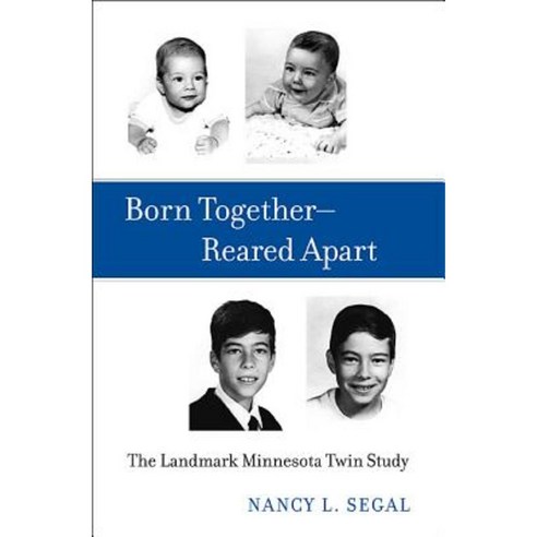 Born Together--Reared Apart: The Landmark Minnesota Twin Study Hardcover, Harvard University Press
