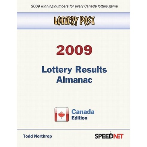 Lottery Post 2009 Lottery Results Almanac Canada Edition Paperback, Speednet Group