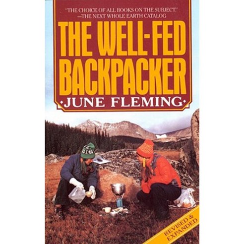The Well-Fed Backpacker Paperback, Vintage Books USA