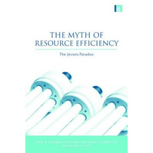 The Myth of Resource Efficiency: The Jevons Paradox Paperback, Earthscan Publications