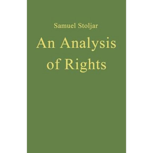 An Analysis of Rights Paperback, Palgrave MacMillan