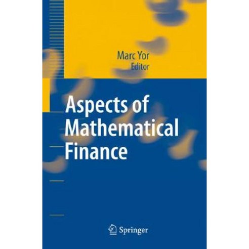 Aspects of Mathematical Finance Hardcover, Springer
