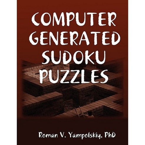 Computer Generated Sudoku Puzzles Paperback, Lulu.com