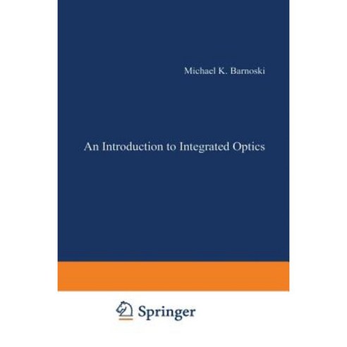 Introduction to Integrated Optics Paperback, Springer - 가격 변동 추적 그래프 - 역대가