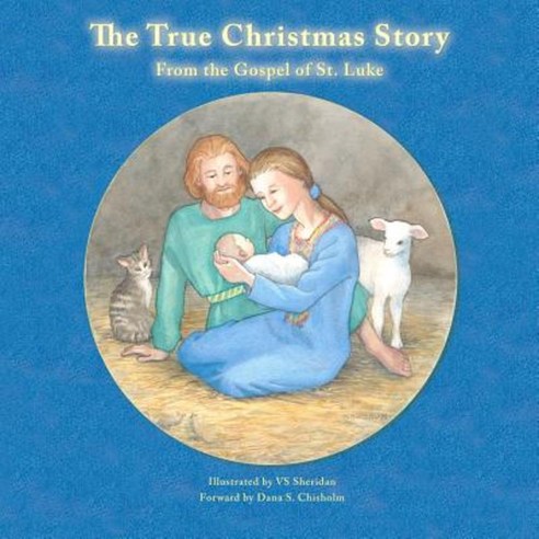 The True Christmas Story: From the Gospel of St. Luke Paperback, Trail Media