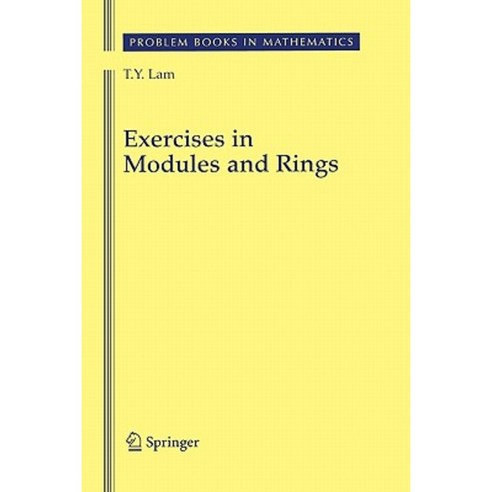 Exercises in Modules and Rings Paperback, Springer