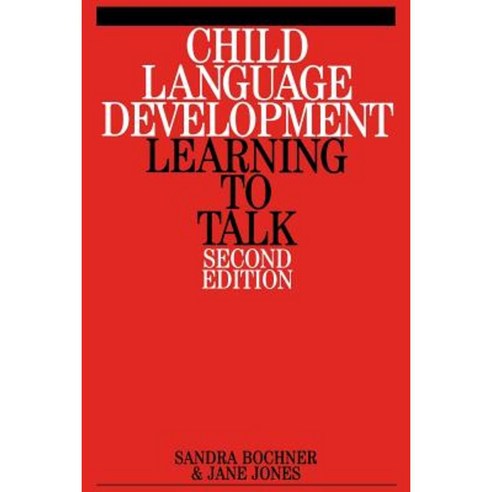 Child Language Development: Learning to Talk Paperback, Wiley - 최저가 알림ㆍ ...