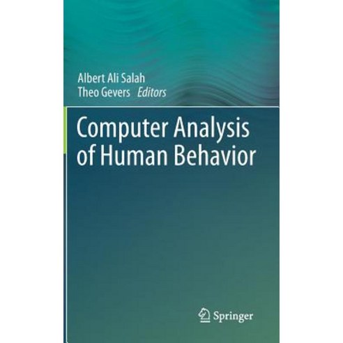 Computer Analysis of Human Behavior Hardcover, Springer