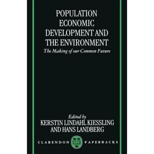 Population Economic Development and the Environment Paperback, OUP Oxford