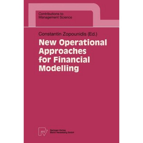 New Operational Approaches for Financial Modelling Paperback, Physica-Verlag