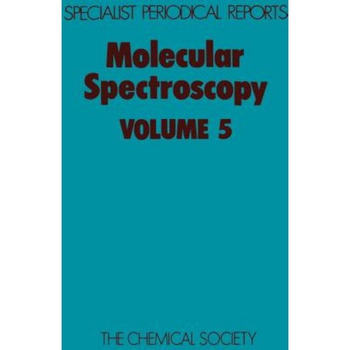 Molecular Spectroscopy: Volume 5 Hardcover, Royal Society of Chemistry