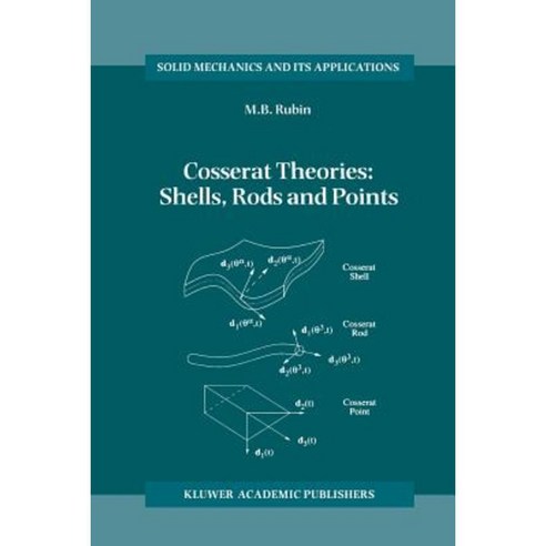Cosserat Theories: Shells Rods and Points Paperback, Springer