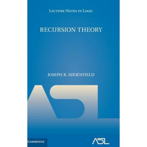 Recursion Theory, Cambridge University Press