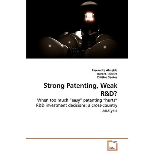 Strong Patenting Weak R Paperback, VDM Verlag