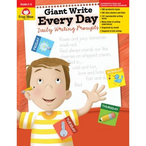 Giant Write Every Day Paperback, Evan Moor Educational Publishers
