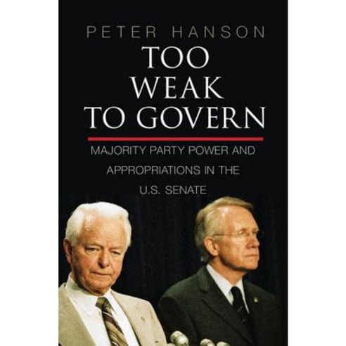 Too Weak to Govern, Cambridge University Press
