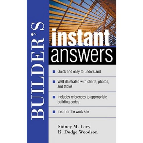 Builder''s Instant Answers Paperback, McGraw-Hill