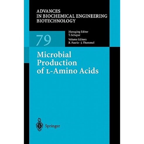 Microbial Production of L-Amino Acids Paperback, Springer