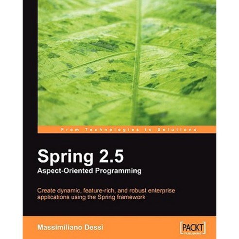 Spring 2.5 Aspect Oriented Programming, Packt Publishing