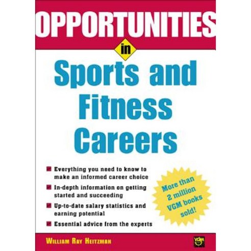 Opportunities in Sports and Fitness Careers Paperback, McGraw-Hill Education