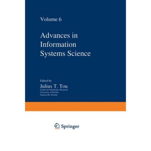 Advances in Information Systems Science: Volume 6 Paperback, Springer