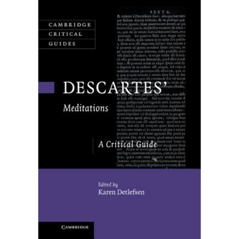 Descartes'' Meditations: A Critical Guide Hardcover, Cambridge University Press