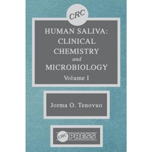 Human Saliva Volume I Hardcover, CRC Press