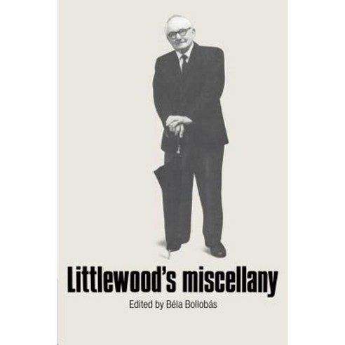 Littlewood''s Miscellany Paperback, Cambridge University Press