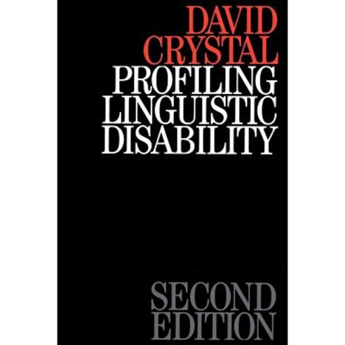 Profiling Linguistic Disability Paperback, Wiley