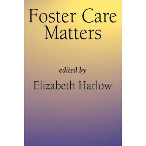 Foster Care Matters Paperback, Whiting & Birch Ltd