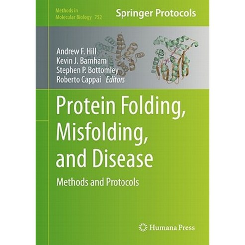 Protein Folding Misfolding and Disease: Methods and Protocols Hardcover ...