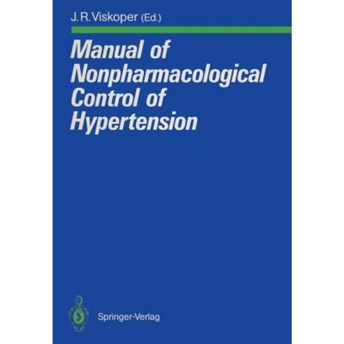 Manual of Nonpharmacological Control of Hypertension Paperback, Springer