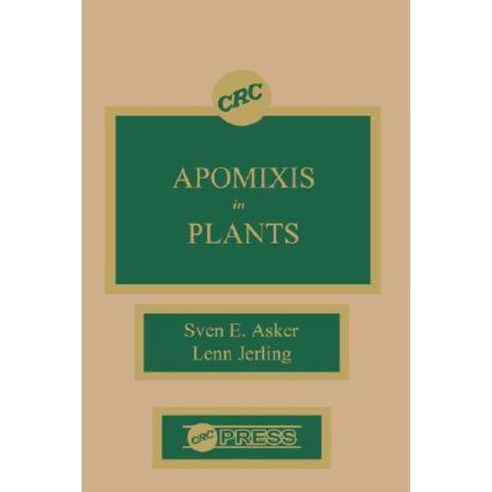 Apomixis in Plants Hardcover, CRC Press