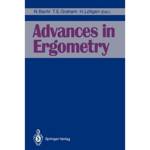 Advances in Ergometry Paperback, Springer