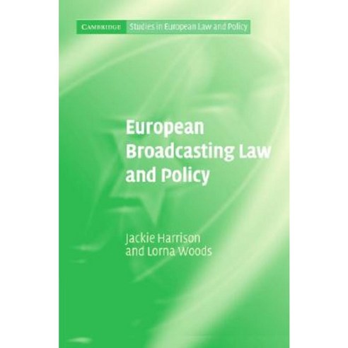 European Broadcasting Law and Policy Hardcover, Cambridge University Press
