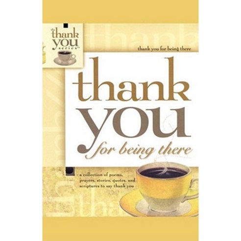 Thank You for Being There Paperback, Howard Books
