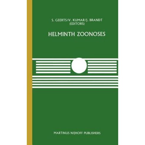 Helminth Zoonoses Hardcover, Springer