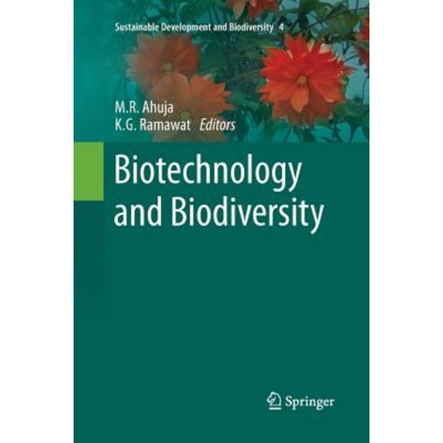 Biotechnology and Biodiversity Paperback, Springer