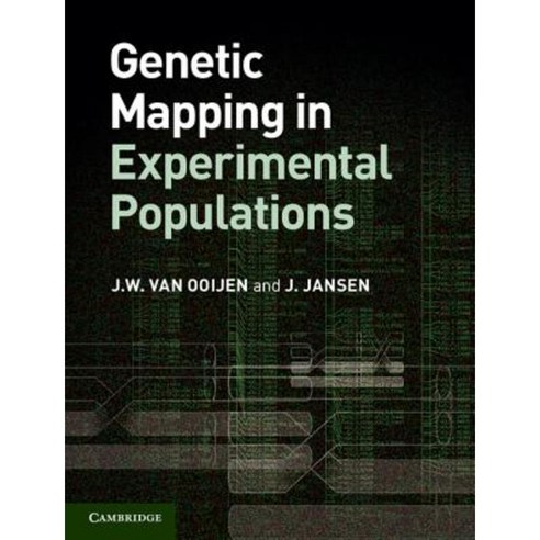 Genetic Mapping in Experimental Populations Hardcover, Cambridge University Press