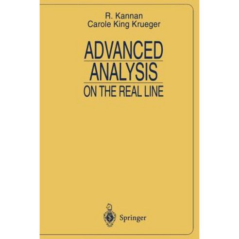 Advanced Analysis: On the Real Line Paperback, Springer