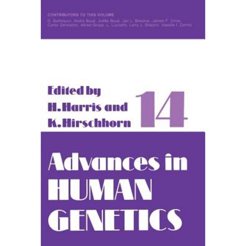 Advances in Human Genetics 14 Paperback, Springer