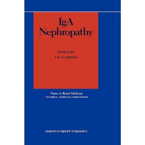 IGA Nephropathy Hardcover, Springer