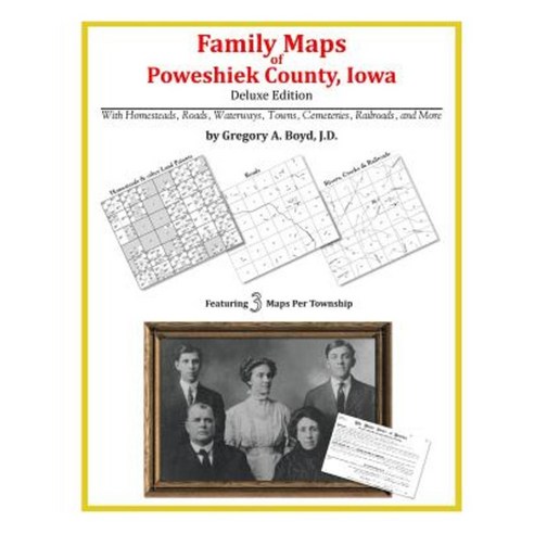 Family Maps of Poweshiek County Iowa Paperback, Arphax Publishing Co.