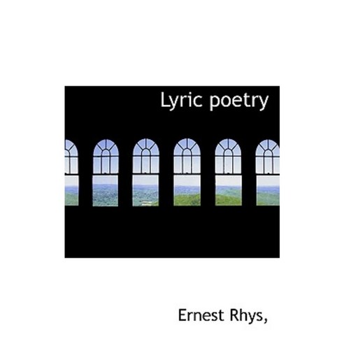 Lyric Poetry Hardcover, BiblioLife