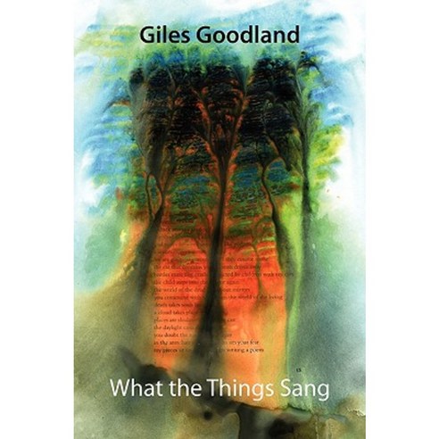 What the Things Sang Paperback, Shearsman Books