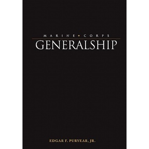 Marine Corps Generalship Paperback, www.Militarybookshop.Co.UK
