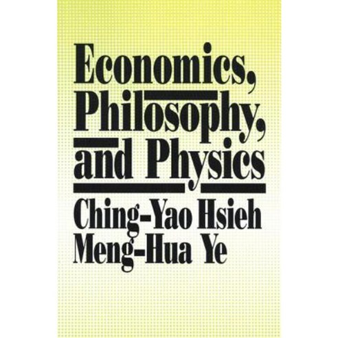 Economics Philosophy and Physics Paperback, Routledge