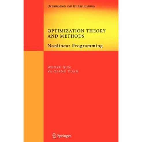 Optimization Theory and Methods: Nonlinear Programming Paperback, Springer