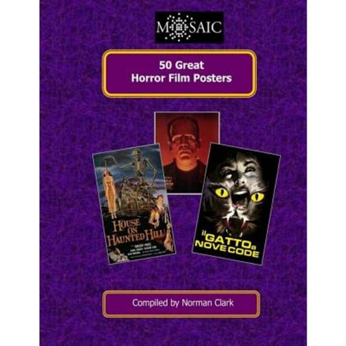 50 Great Horror Film Posters Paperback, Createspace Independent Publishing Platform