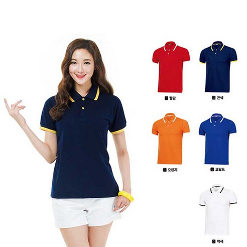30수 1선 카라 티셔츠 단티클럽